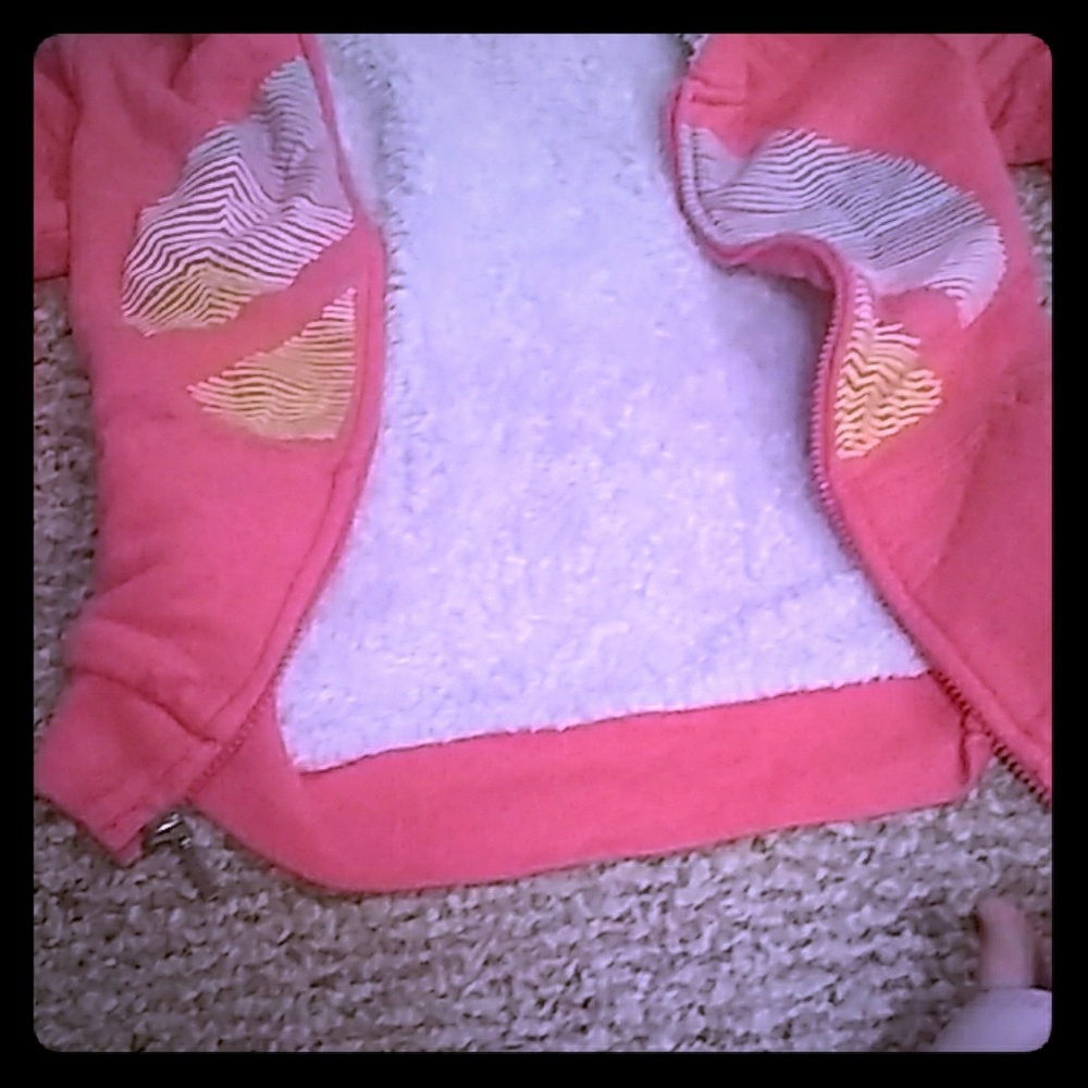 Pink hoodie